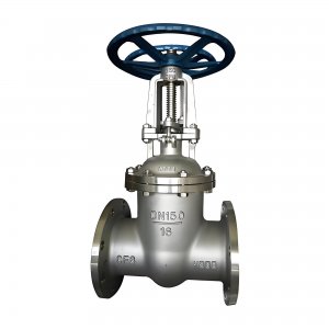 閘閥型號(hào)：Z41H-16C,規(guī)格：DN100配套法蘭、